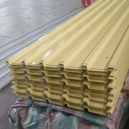 Panel dachowy ze stali malowanej kolorowo